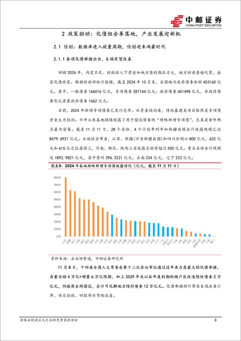 《计算机行业深度报告：政策春风，产业蓄势-241216-中邮证券-32页》 - 第8页预览图