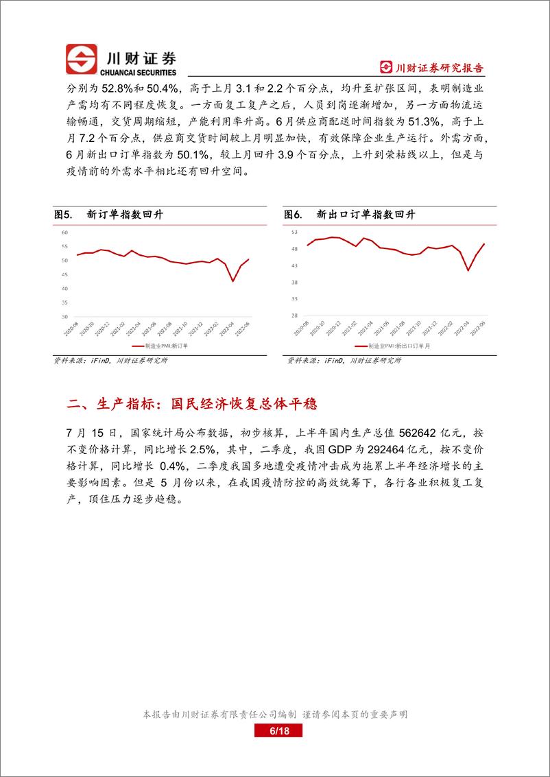 《宏观半年度报告：疫情好转带动下半年经济回升-川财证券》 - 第7页预览图