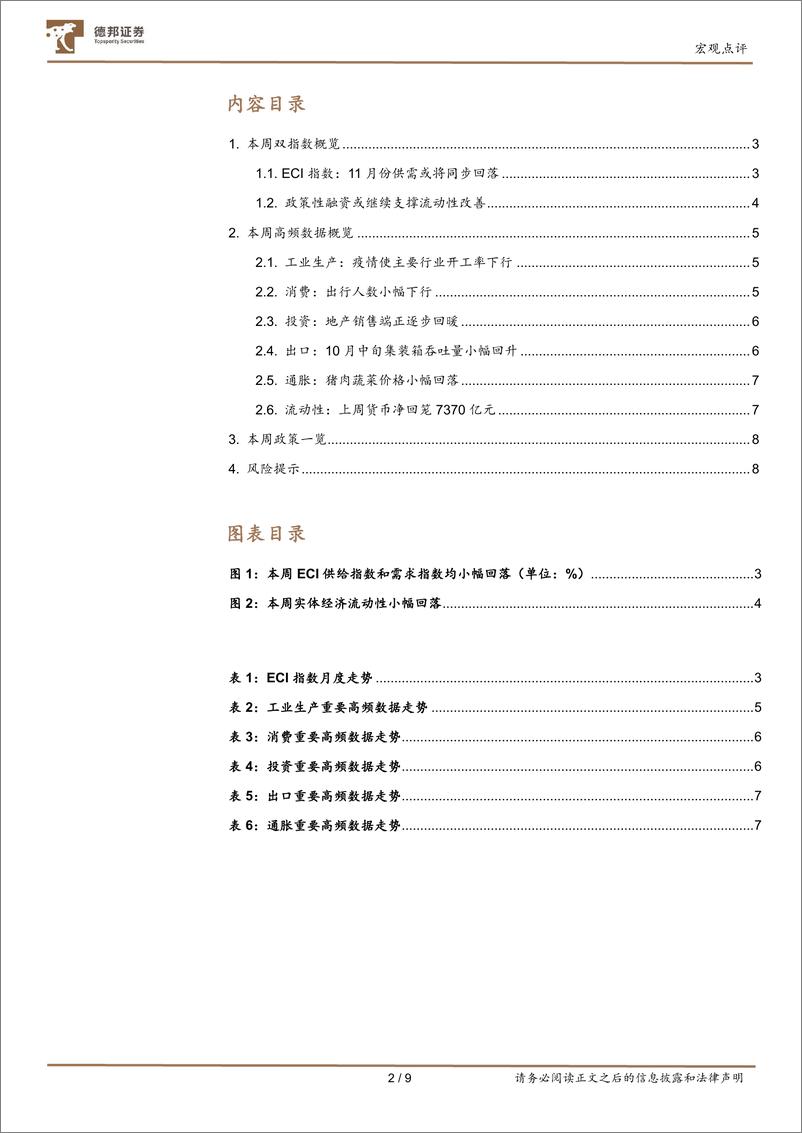 《量化经济指数周报：23年提前批专项债增发或支撑基建投资》 - 第2页预览图