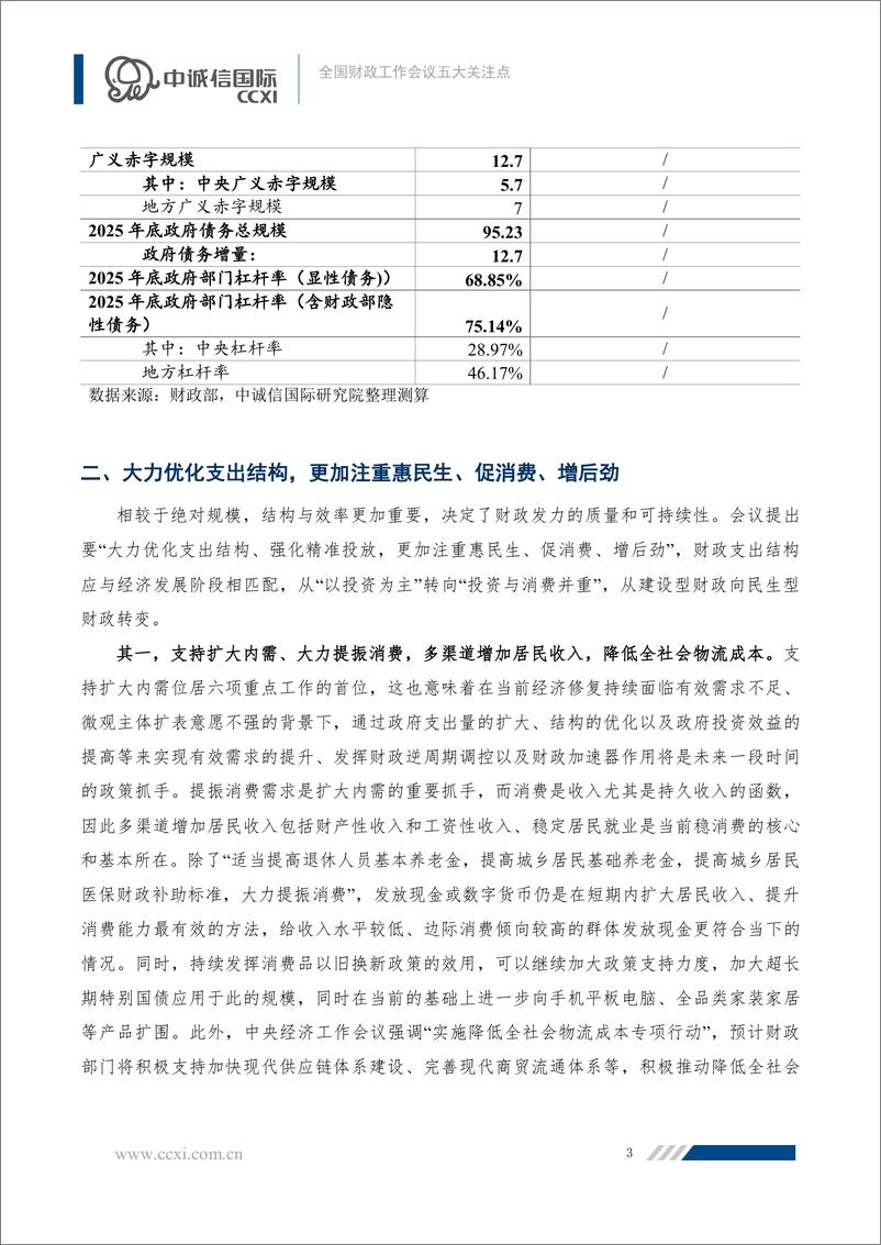 《热点点评：全国财政工作会议五大关注点-241230-中诚信国际-11页》 - 第4页预览图