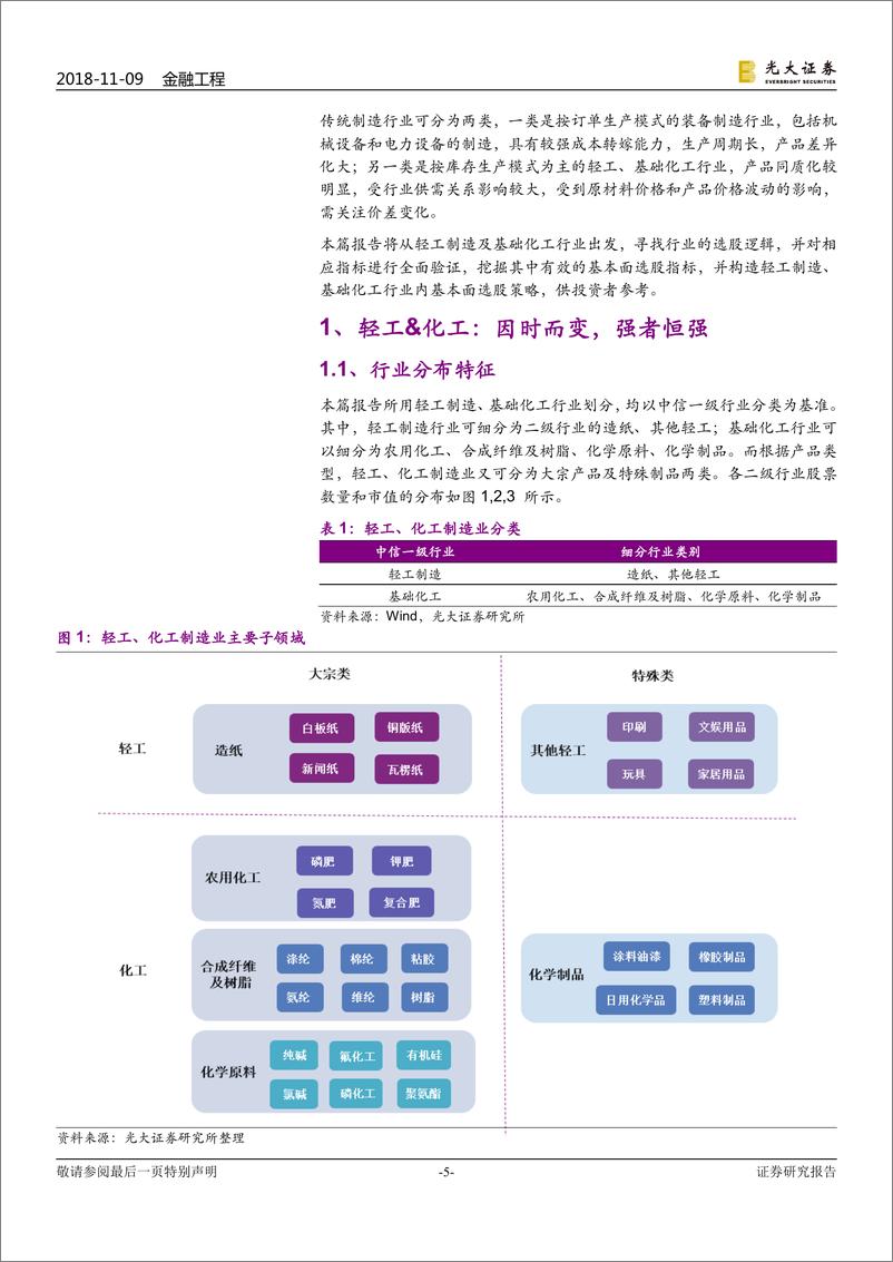 《光大证2018110光大证券行业基本面选股系列报告之八：因时而变，强者恒强》 - 第5页预览图