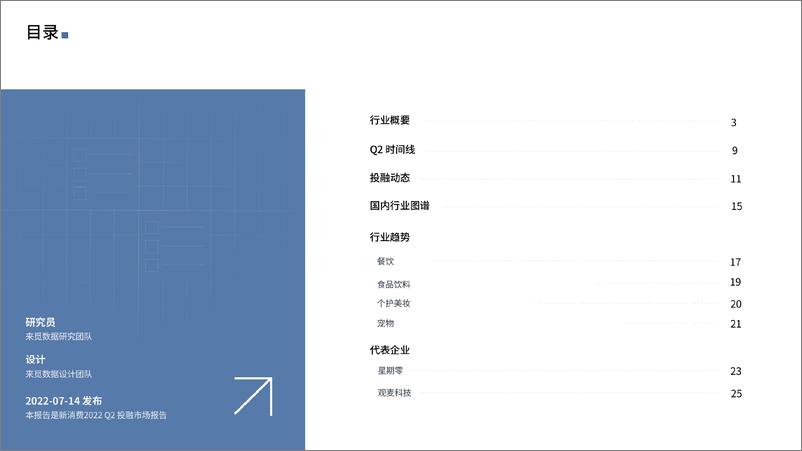 《新消费2022 Q2投融市场报告-来觅研究院》 - 第3页预览图