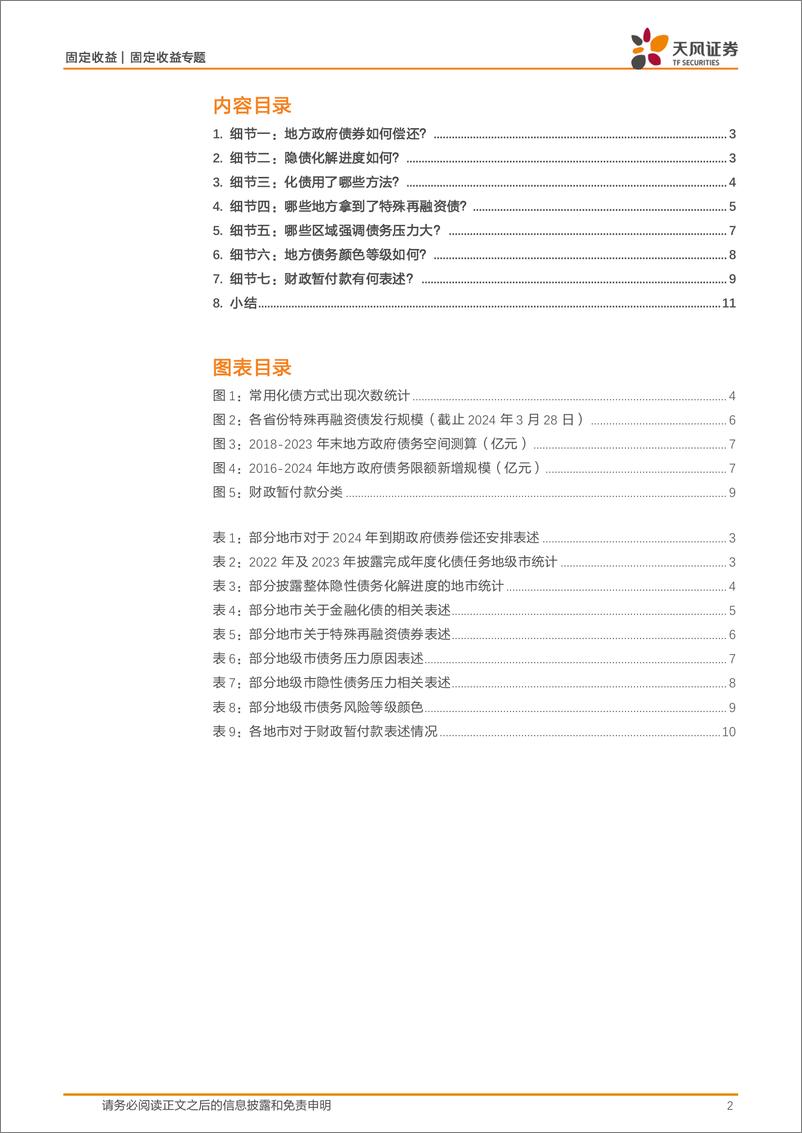 《固收信用专题：地市披露的7个化债细节-240407-天风证券-12页》 - 第2页预览图