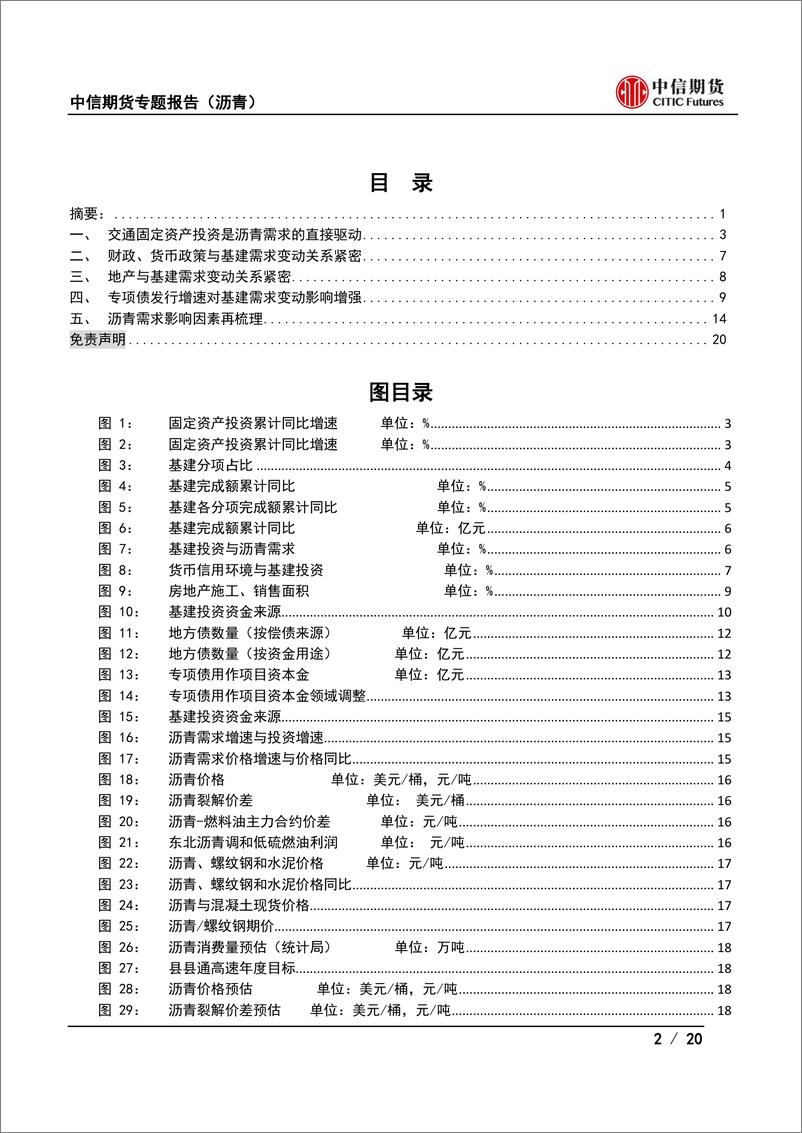 《专题报告（沥青） ：2023年沥青需求勿过分乐观-20230208-中信期货-20页》 - 第3页预览图