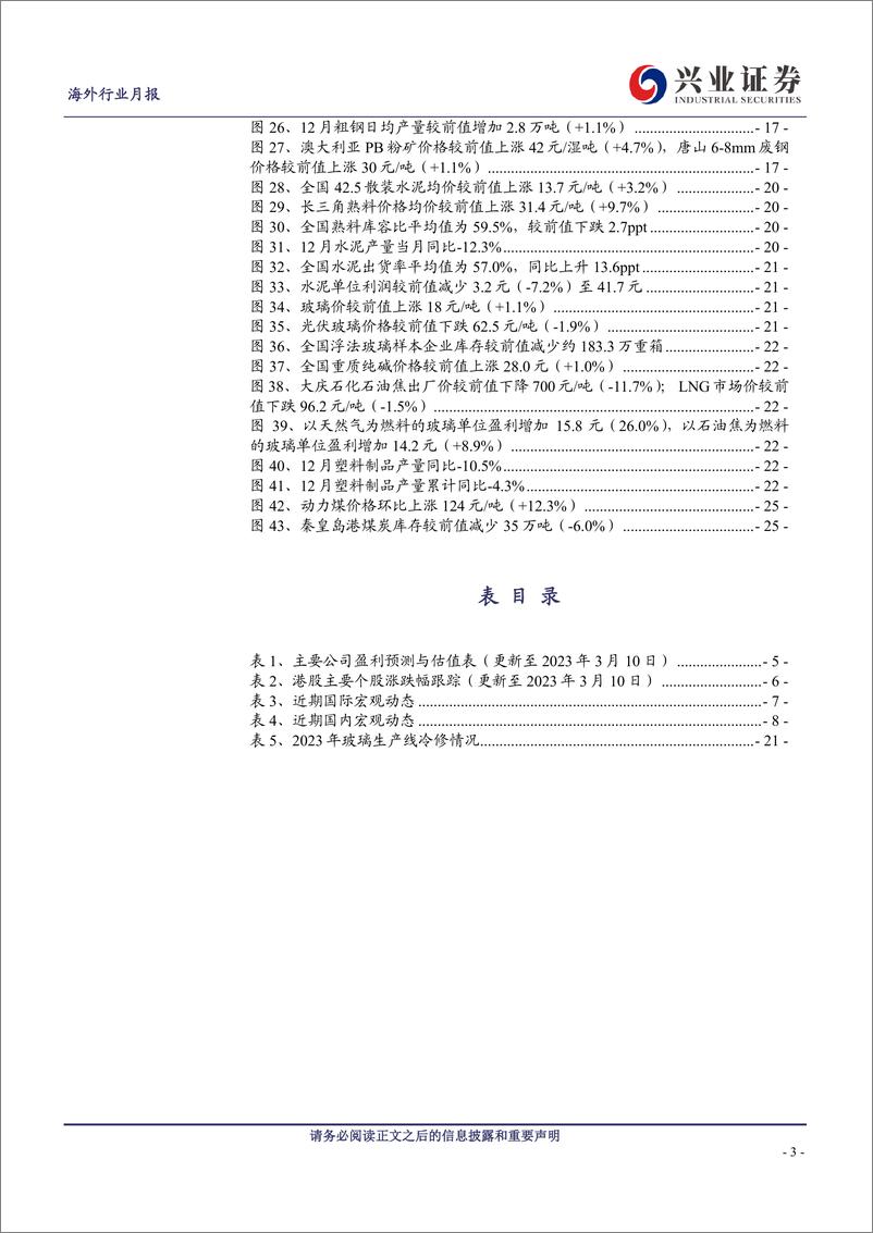 《原材料行业3月投资半月报（上）：进入需求验证阶段-20230312-兴业证券-27页》 - 第4页预览图