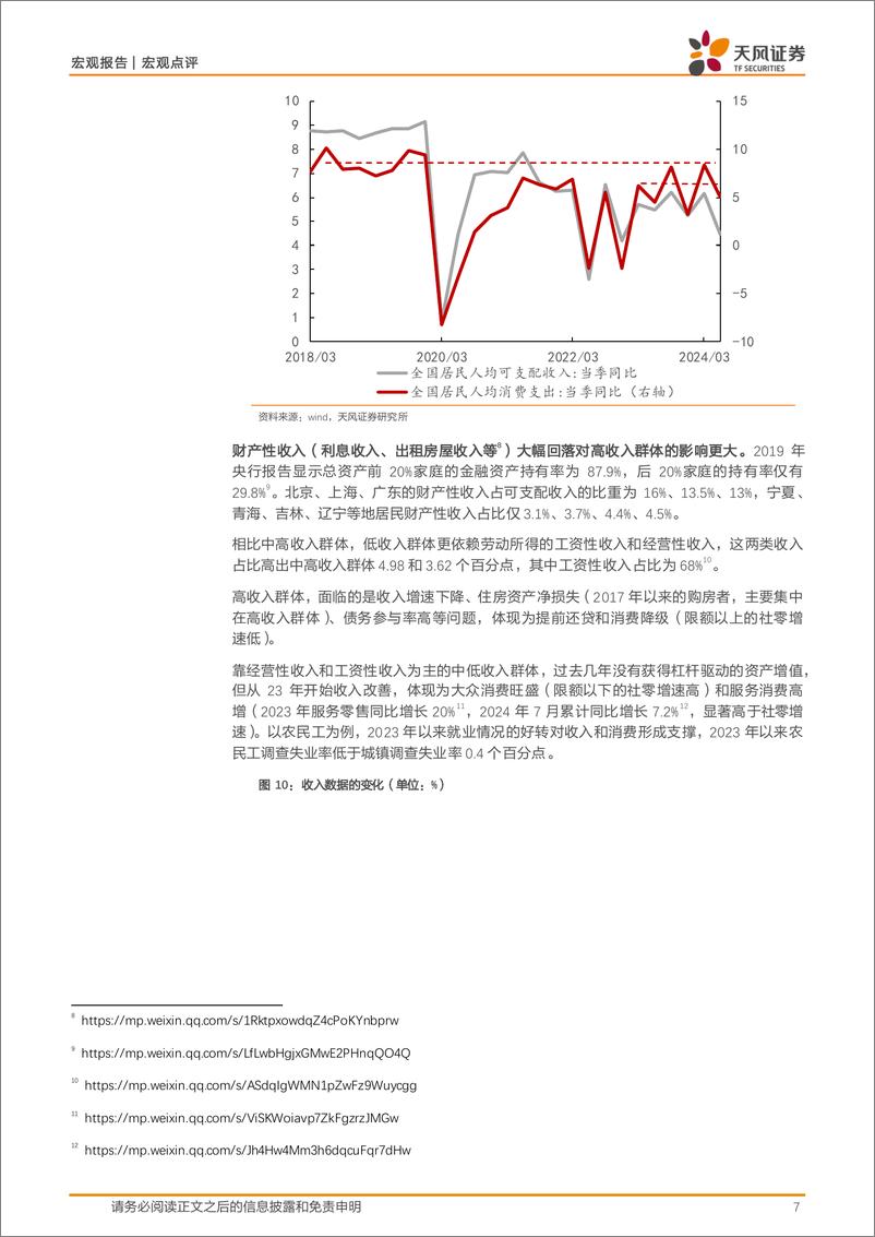 《宏观点评：如何理解分化的消费数据-240827-天风证券-11页》 - 第7页预览图