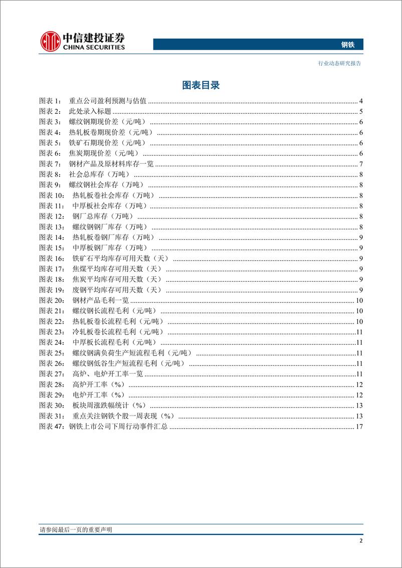 《钢铁行业：看空钢价明显增多，可适度关注特钢股-20190714-中信建投-20页》 - 第4页预览图