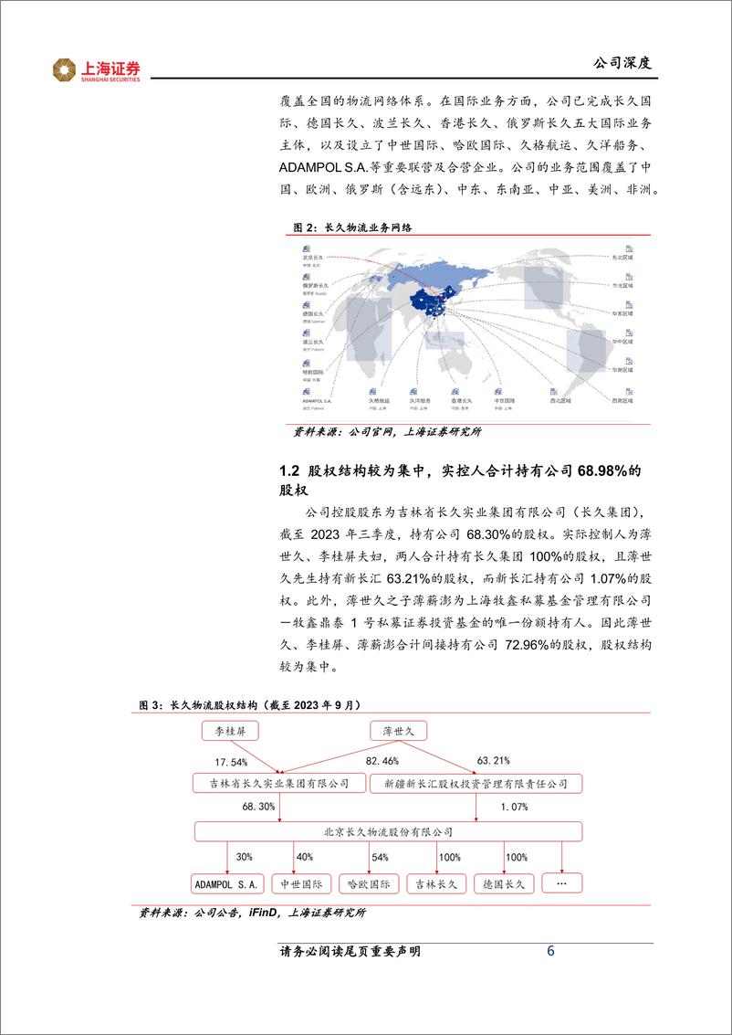 《深度报告-20240220-上海证券-长久物流-603569.SH-长久物流深度报整车物流主业凸显韧布局新能源开花结251mb》 - 第6页预览图