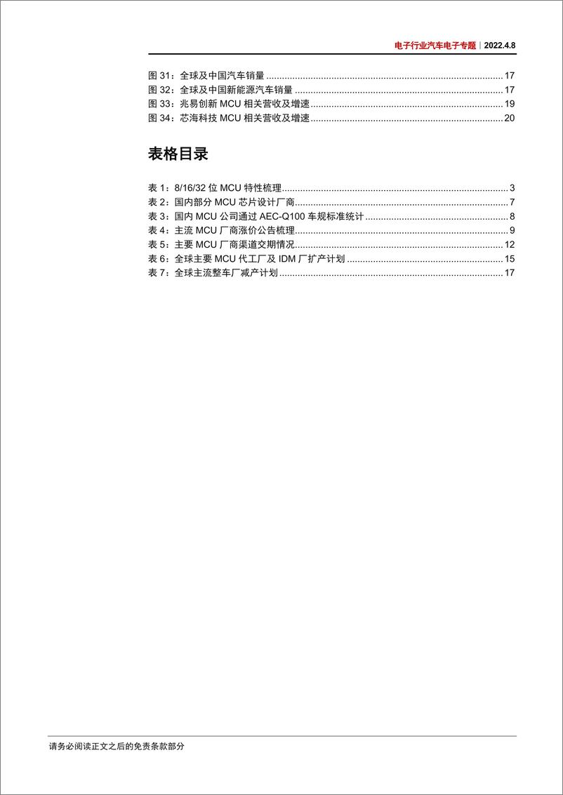 《电子行业汽车电子专题：汽车MCU，芯片紧缺持续，国产替代加速-20220408-中信证券-25页》 - 第5页预览图