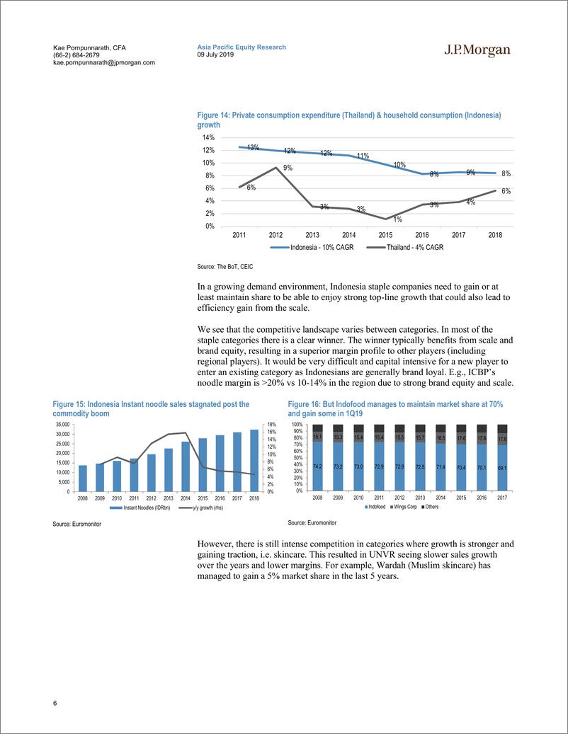 《J.P.摩根-亚太地区-零售行业-泰国与印尼消费比较（卷二）：人口、就业和薪酬-2019.7.9-23页》 - 第7页预览图