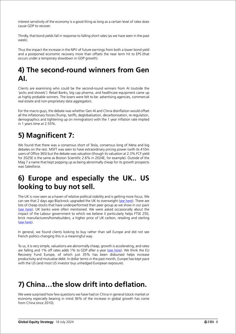 《UBS Equities-Global Equity Strategy _Postcard from America_ Garthwaite-109290478》 - 第8页预览图