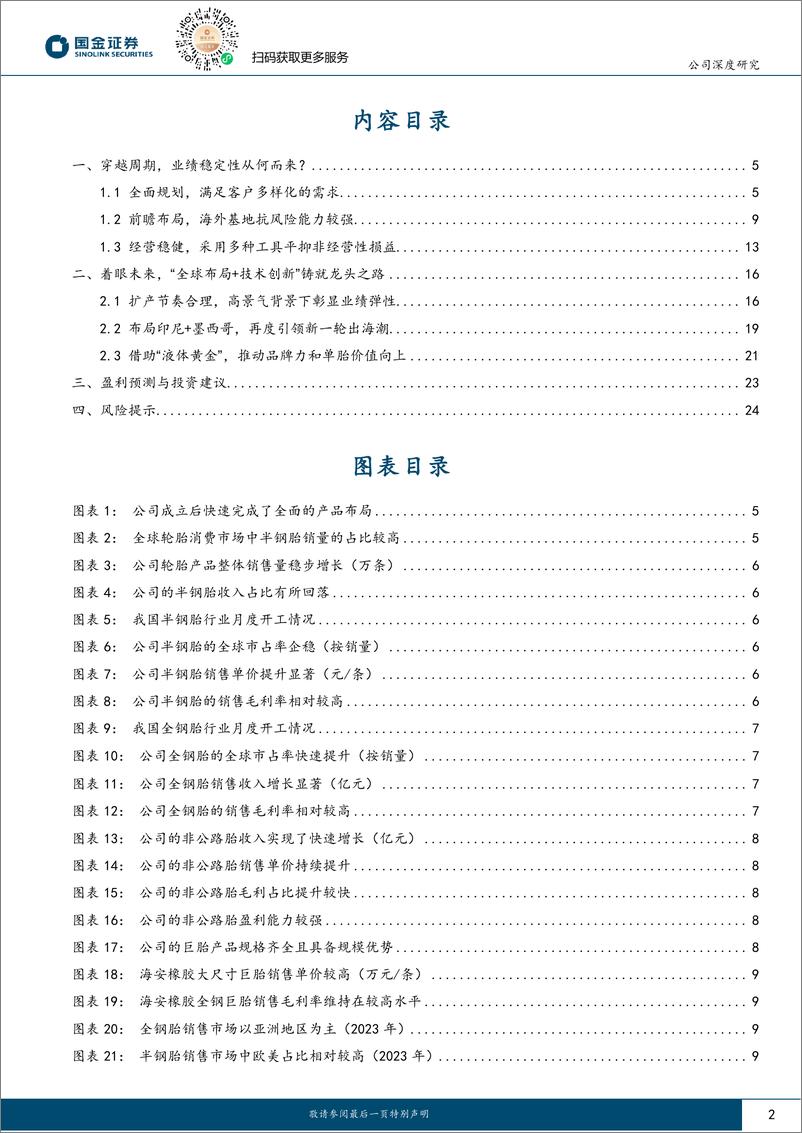 《国金证券-赛轮轮胎-601058-行稳致远，寻求创新突破的轮胎龙头》 - 第2页预览图