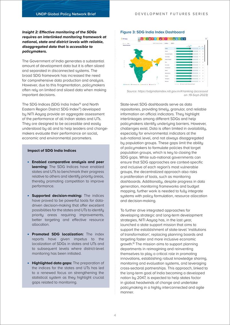 《2024多层次治理环境下可持续发展目标本地化的制度化报告_印度的经验教训_英文版_-联合国开发计划署》 - 第4页预览图