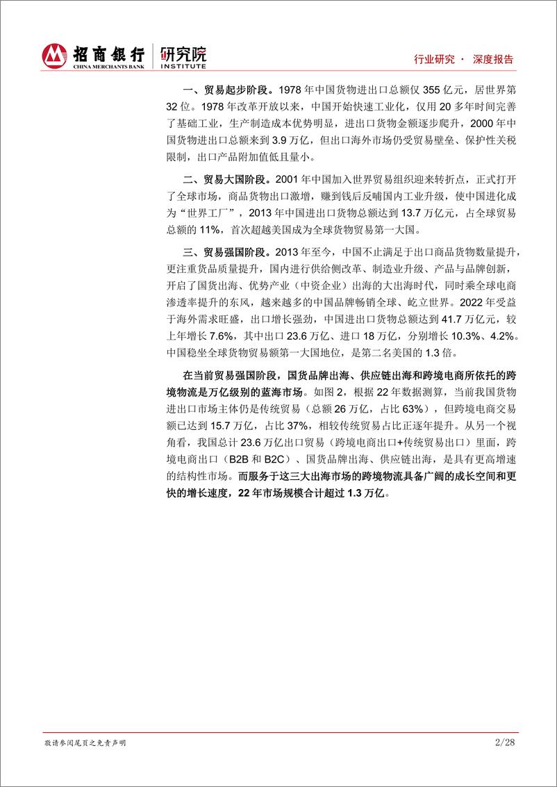 《跨境物流行业研究之总览篇：顺国货出海之大势，跨境物流当立潮头》 - 第6页预览图