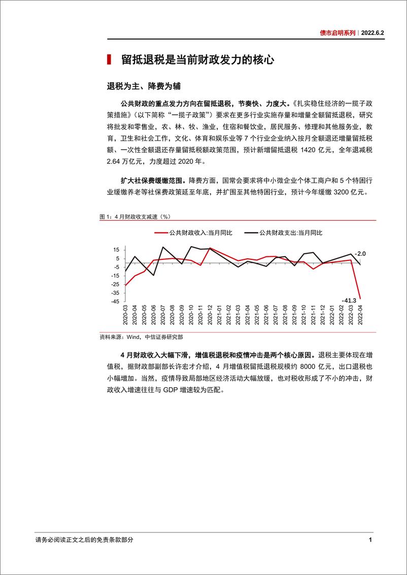 《债市启明系列：一揽子政策之后，今年财政怎么看？-20220602-中信证券-32页》 - 第3页预览图