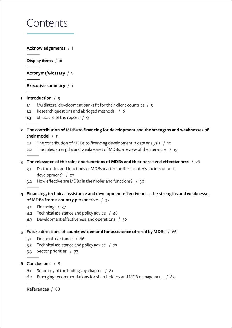 《海外发展研究所-多边开发银行的国家视角：一项调查分析（英）-2022.4-100页》 - 第5页预览图