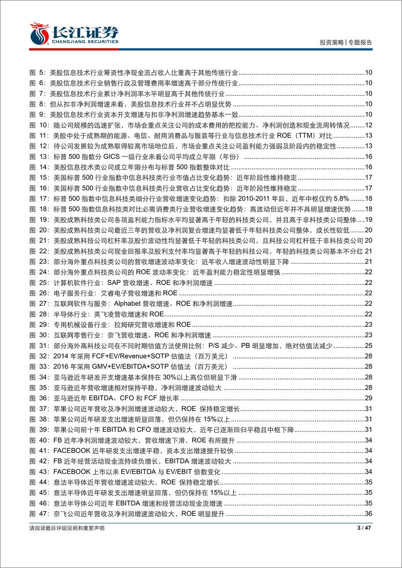 《估值框架系列报告之四：科技股估值方法论，如何给不确定性合理估值？-20190628-长江证券-47页》 - 第4页预览图