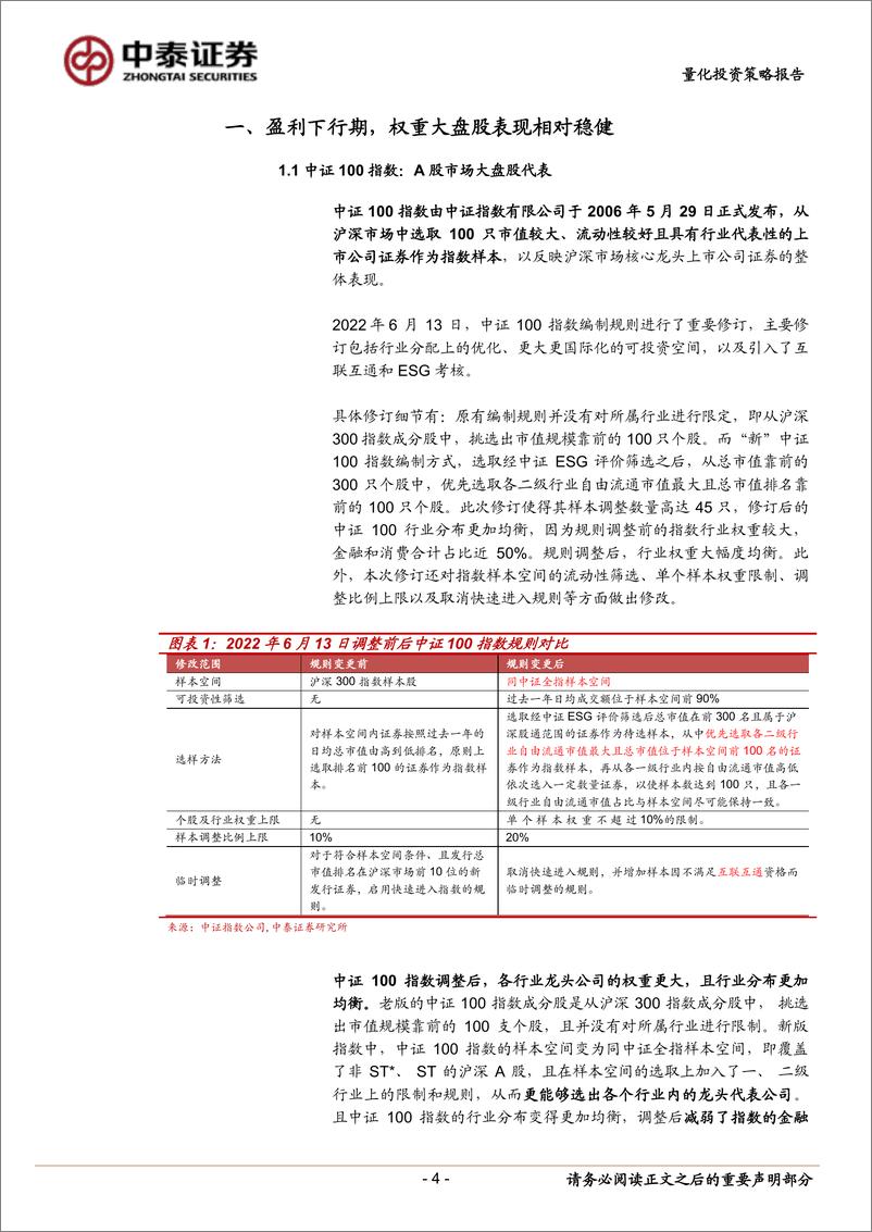 《富国中证100ETF：布局低估值权重的更优选择-20220902-中泰证券-19页》 - 第5页预览图