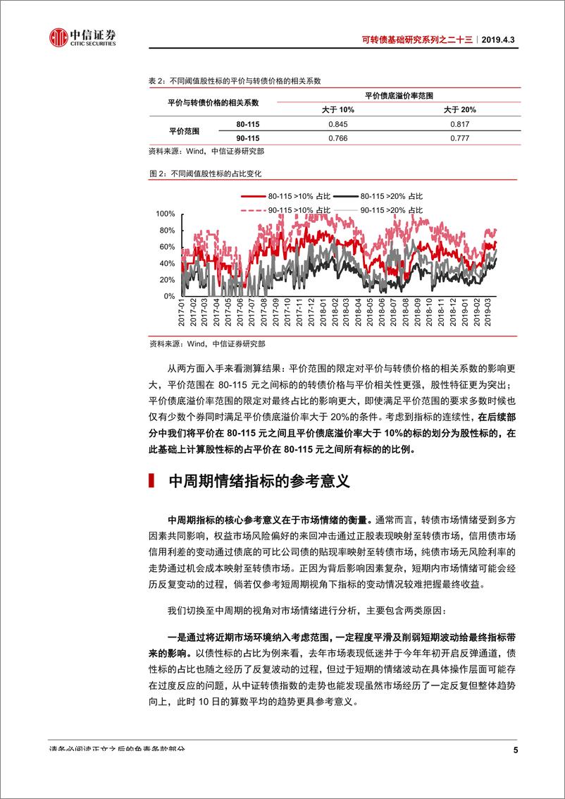 《可转债基础研究系列之二十三：转债分析框架的完善，中周期视角下的新指标-20190403-中信证券-12页》 - 第7页预览图