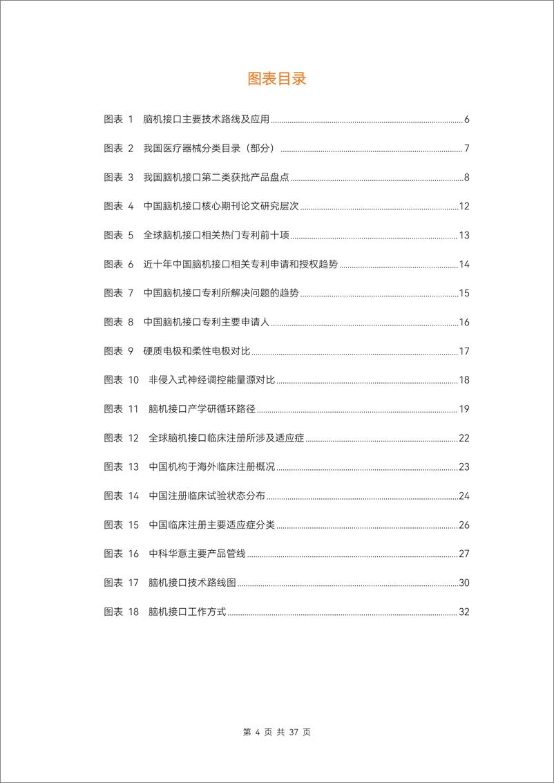 《蛋壳研究院：2024脑机接口研究进展和临床应用研究分析报告-37页》 - 第4页预览图