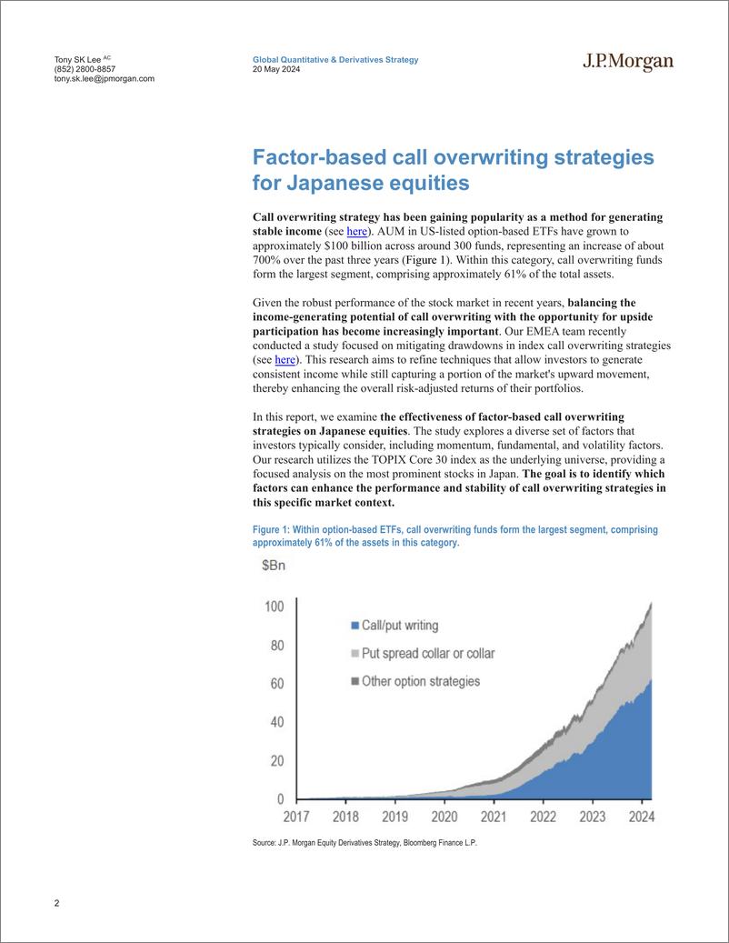 《JPMorgan-Asia Pacific Equity Derivatives Highlights Factor-based call...-108312054》 - 第2页预览图