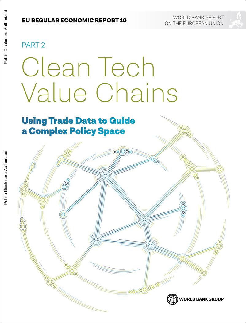 《世界银行-清洁技术价值链：利用贸易数据指导复杂的政策空间（第二章）（英）-2024-69页》 - 第1页预览图