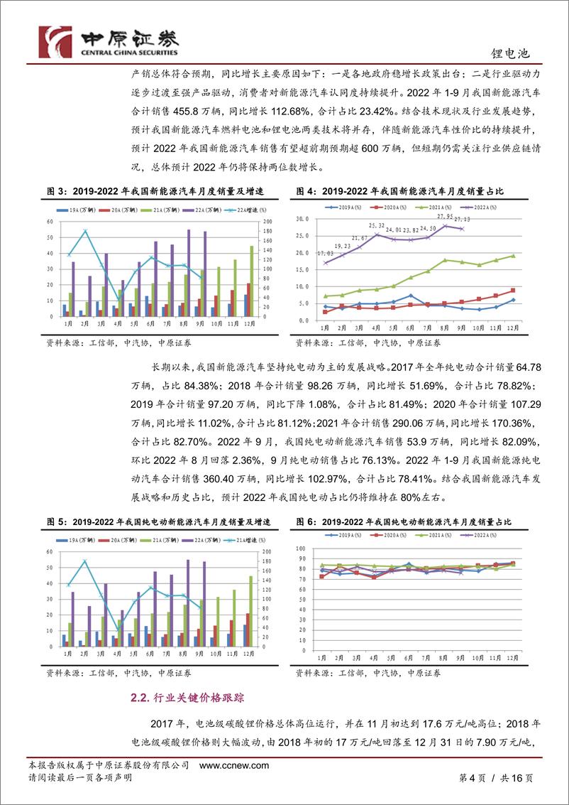 《锂电池行业月报：销量持续历史新高，板块可关注-20221011-中原证券-16页》 - 第5页预览图