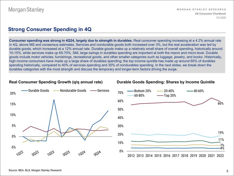 《Morgan Stanley Fixed-US Economics US Consumer Chartbook 1Q 2025 What You Need t...-113523366》 - 第5页预览图