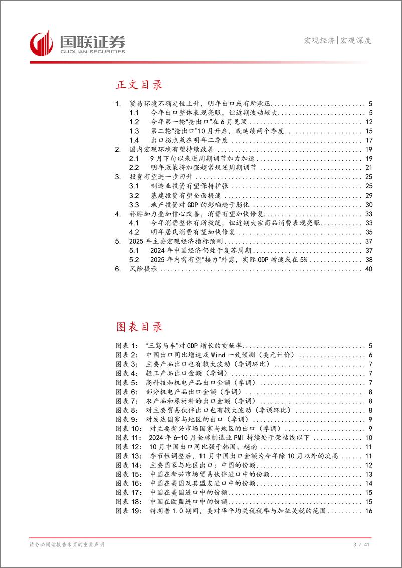 《2025年宏观经济展望：内需或“接力”外需-241225-国联证券-42页》 - 第4页预览图