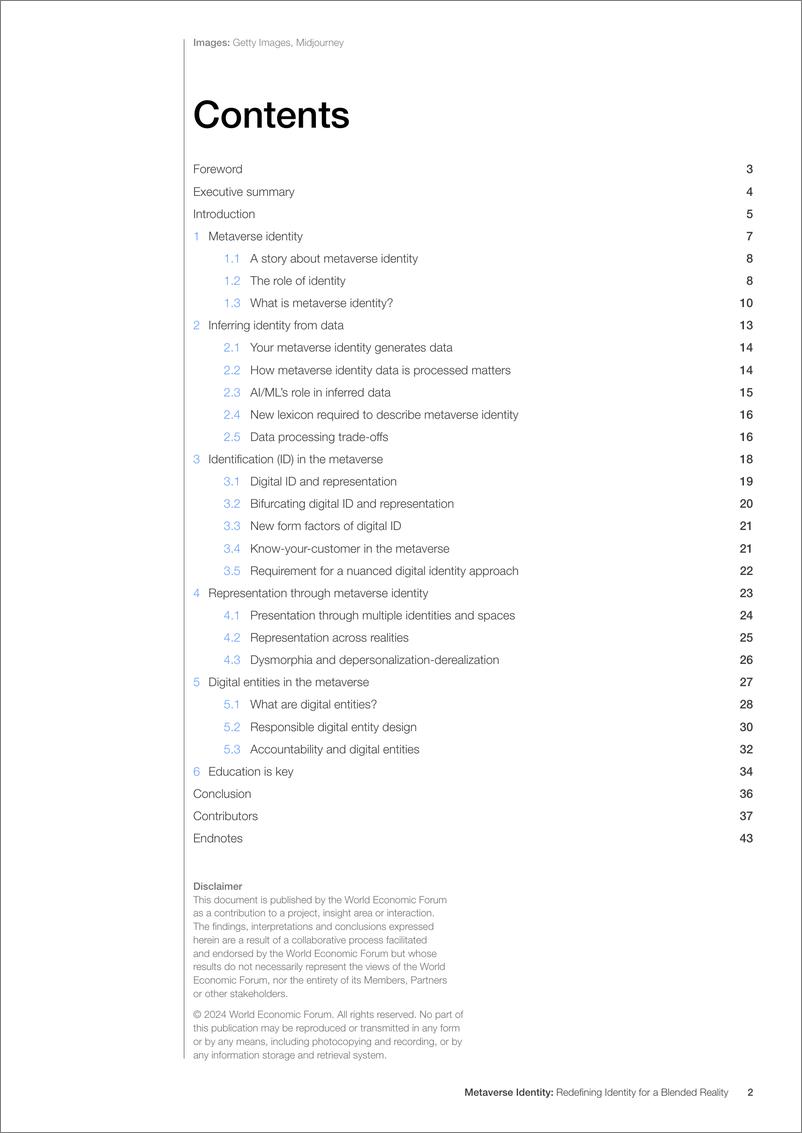 《世界经济论坛_2024年元宇宙身份_在混合现实中定义自我报告_英文版_》 - 第2页预览图