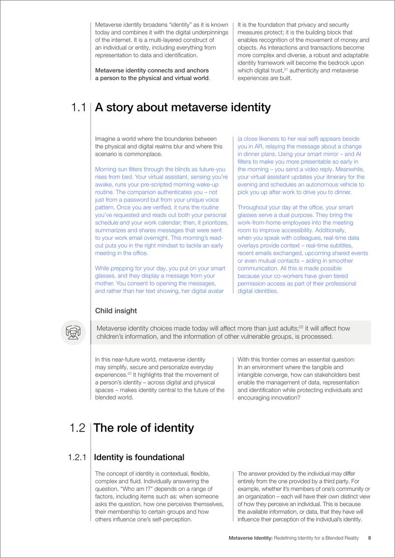 《世界经济论坛_2024年元宇宙身份_在混合现实中定义自我报告_英文版_》 - 第8页预览图