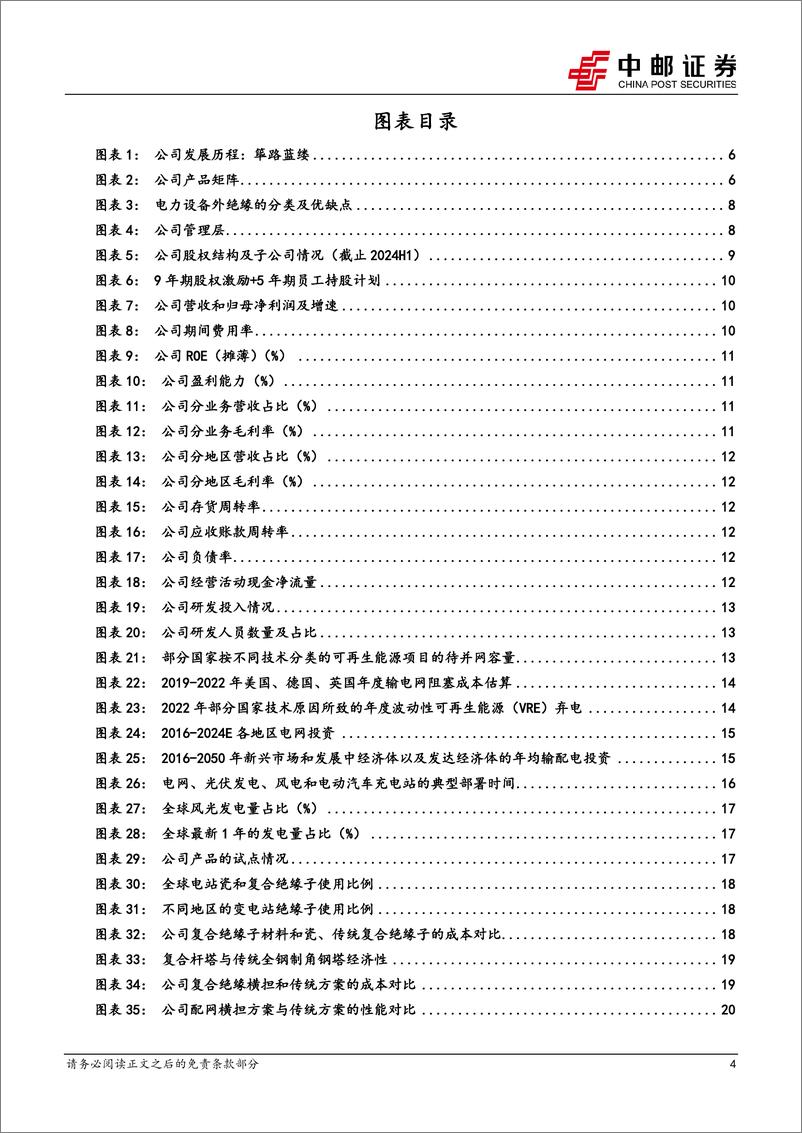 《神马电力(603530)全球复合绝缘子领先企业，受益于全球电网投资景气提升和电网设备市场细分化趋势-240926-中邮证券-25页》 - 第5页预览图