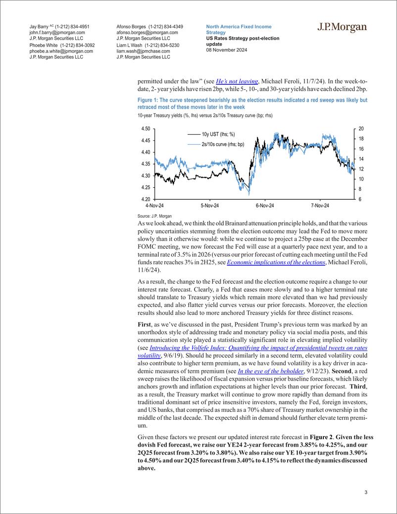 《JPMorgan Econ  FI-US Rates Strategy post-election update-111458624》 - 第3页预览图