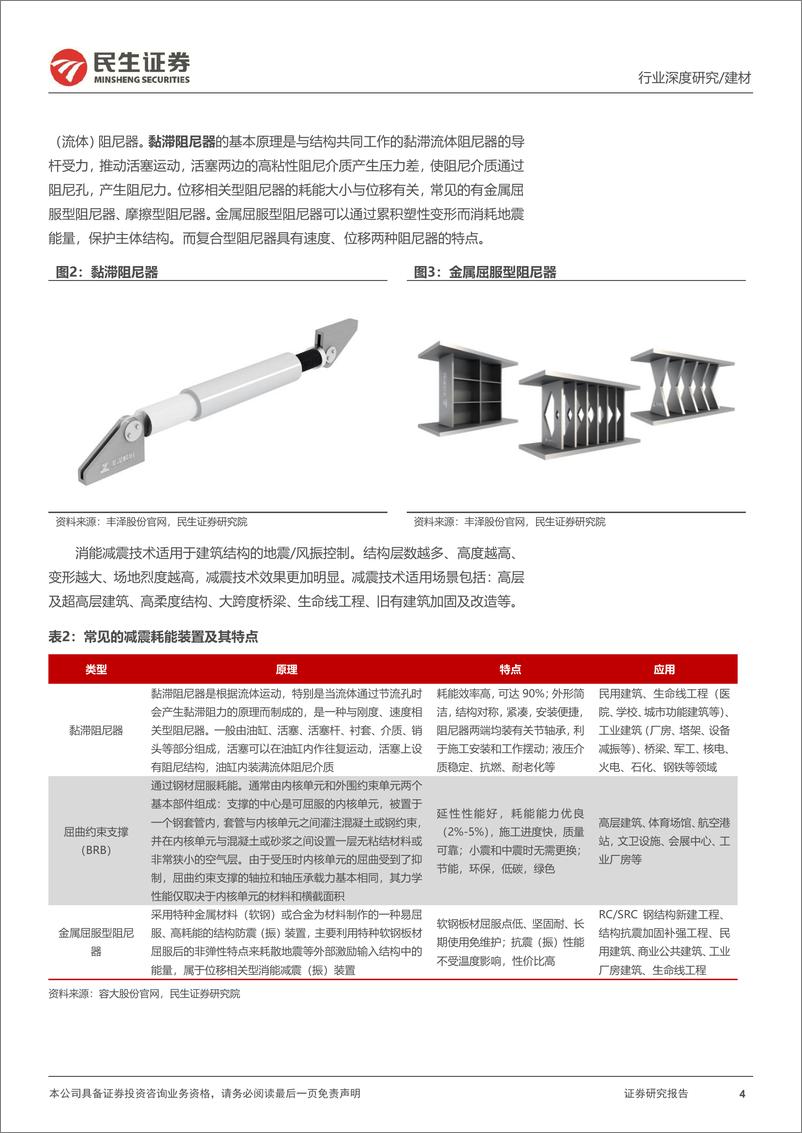 《建材行业深度报告：政策扩容系列一，减隔震，建筑安全卫士-20230103-民生证券-38页》 - 第5页预览图