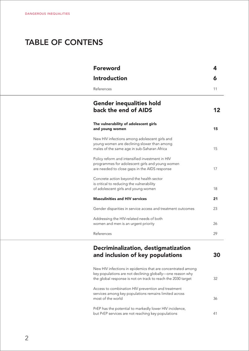 2022世界艾滋病日报告《危险的不平等》-80页 - 第5页预览图