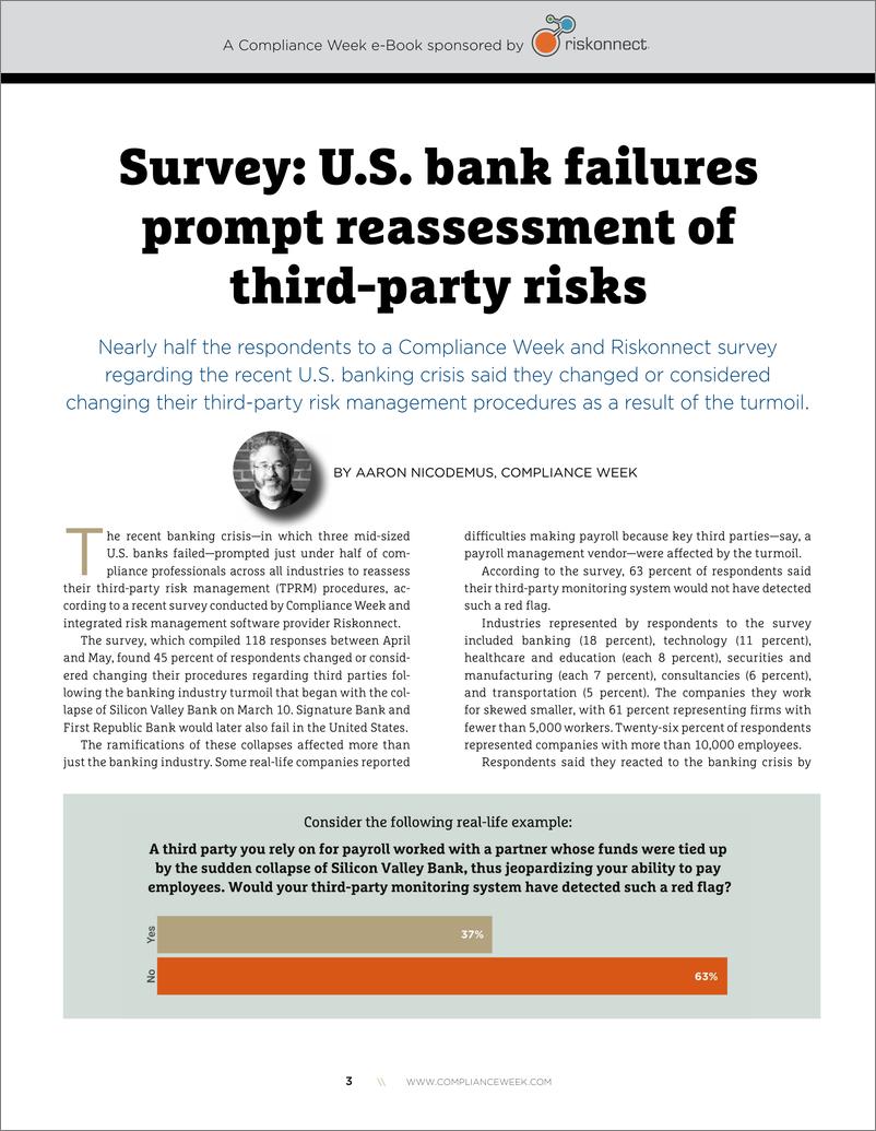 《Riskonnect+美国银行倒闭促使重新评估第三方风险-英-20页》 - 第4页预览图