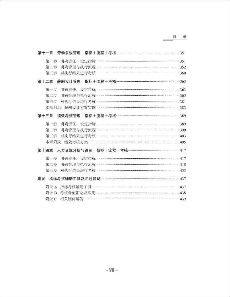 《指标、流程、考核管理全案——人力资源部必备手册》 - 第8页预览图