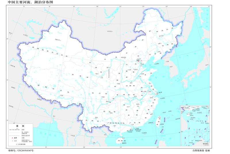 中国主要河流、湖泊分布图 1：1600万.jpg