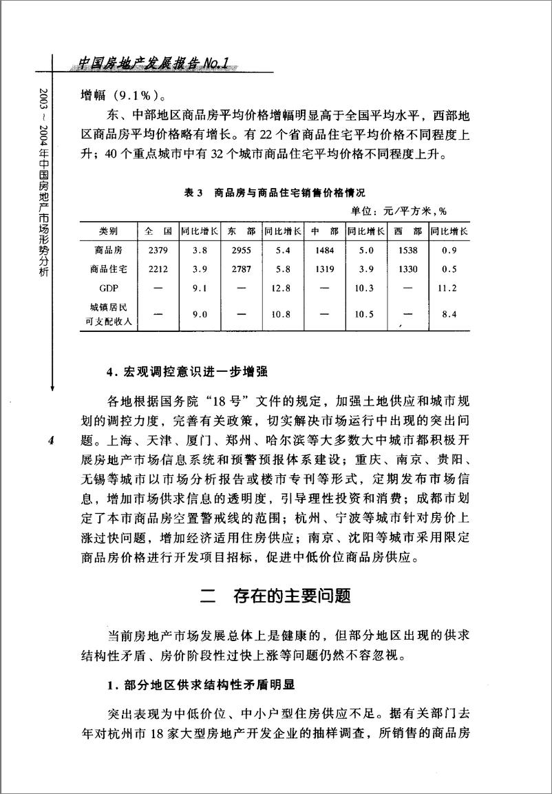 《中国房地产发展报告NO.01(2004)》 - 第15页预览图