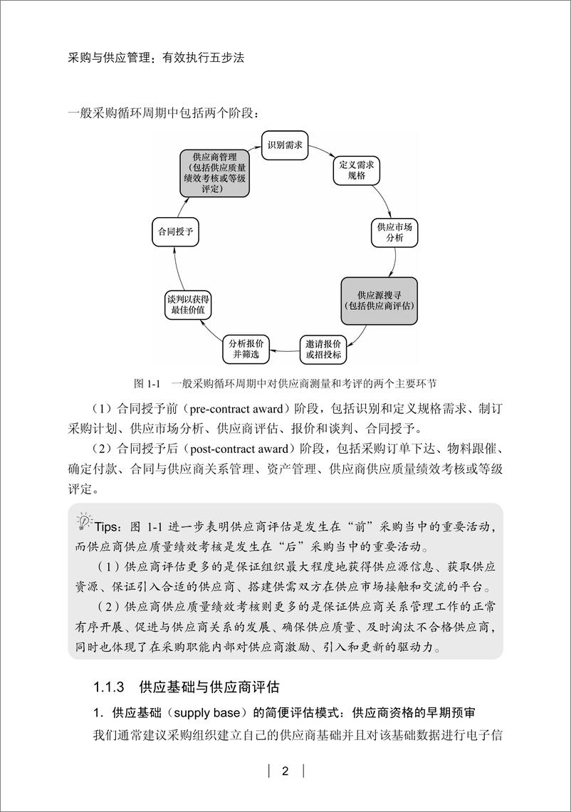 《采购与供应管理：有效执行五步法》 - 第14页预览图